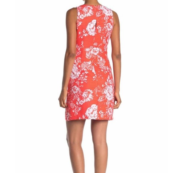 ❤️sold❤️Vince Camuto Floral Lace Front Sleeveless Dress - Picture 2 of 3